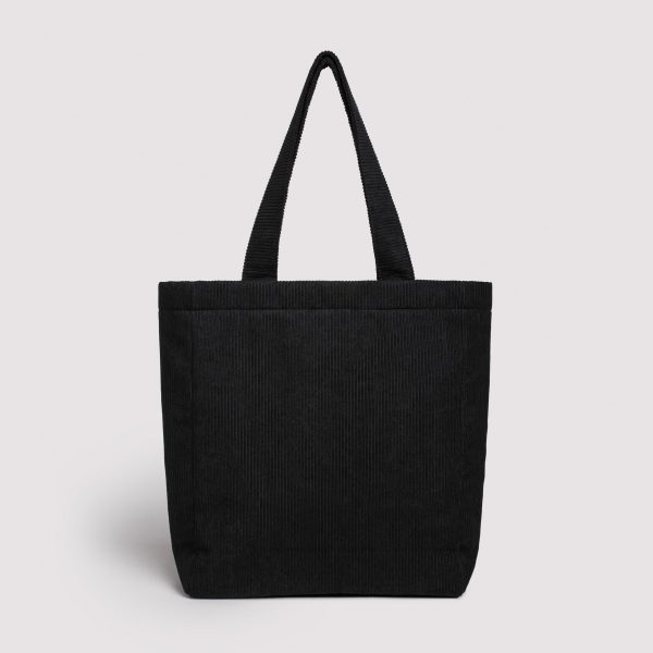 Corduroy Bag - Black For Discount