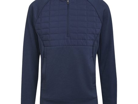 adidas 1 4 Zip Statement Jacket - Crew Navy Discount