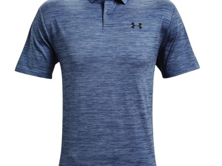 Under Armour Performance 2.0 Golf Polo Shirt - Mineral Blue Black Discount