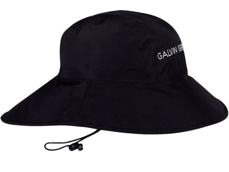 Galvin Green Aqua Waterproof Gore-Tex Bucket Hat - Black For Sale