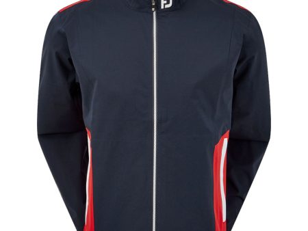 FootJoy FJ HLV2 Rain Jacket - Navy Red White Cheap