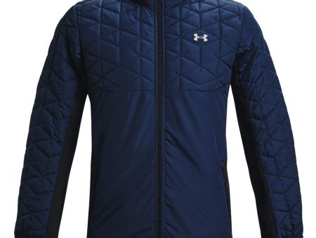 Under Armour ColdGear Reactor Hybrid Jacket - Navy For Discount