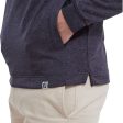 FootJoy Lightweight Hoodie - Heather Navy Fashion