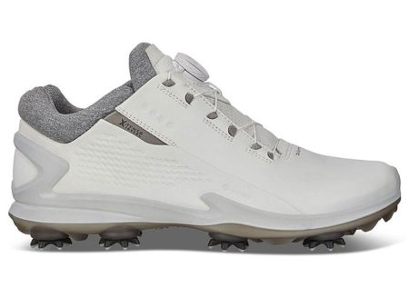 ECCO Biom G3 BOA Spiked Shoes - White Grey Online Sale