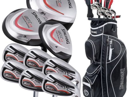 Spalding SX35 11-Piece Package Set - Steel +1  Online Hot Sale