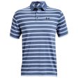 Under Armour Playoff 2.0 Back 9 Stripe Polo Shirt - Mineral Blue Isotope Blue For Discount