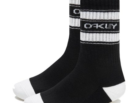 Oakley B1B Icon Socks (3 Pack) - Blackout Cheap