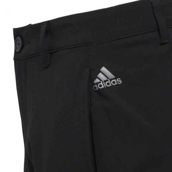 adidas Junior Solid Golf Trousers - Black Fashion