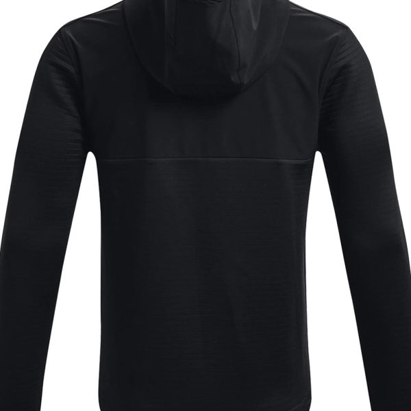 Under Armour Storm Daytona Full Zip Hoodie - Black Reflective For Sale