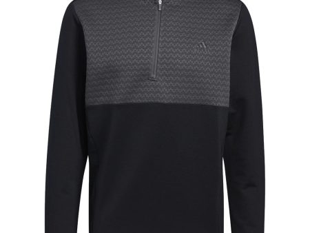 adidas COLD.RDY 1 4 Zip Pullover - Black For Sale