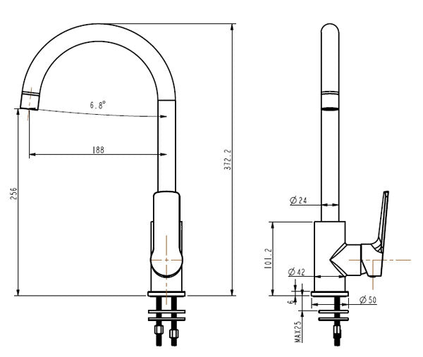 BTV7360 — Kitchen Mixer Discount