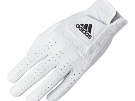 adidas Ultimate Leather Golf Glove - White Supply