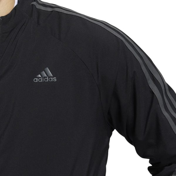 adidas Lined Full-Zip Jacket - Black Cheap