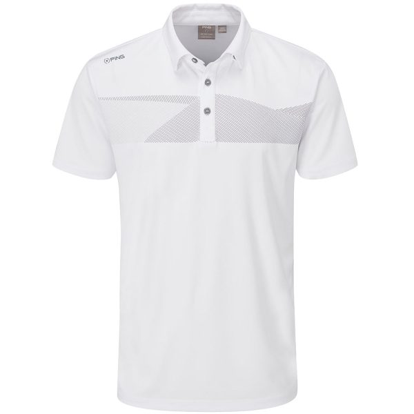 Ping Holten Polo Shirt - White Cheap