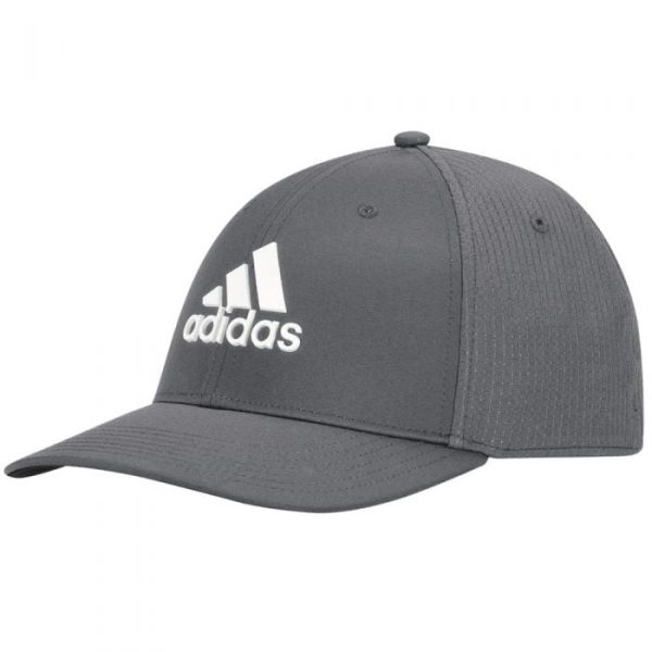 adidas Golf Tour Cap - Grey Three White For Cheap