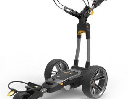 PowaKaddy CT6 GPS Electric Golf Trolley - Gun Metal For Cheap