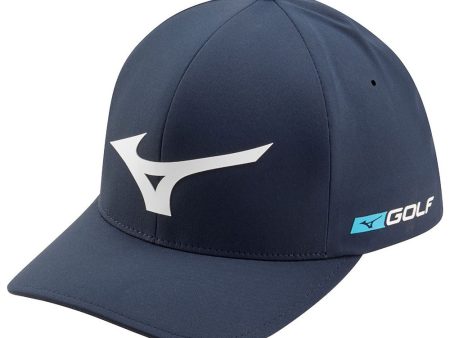 Mizuno Tour Delta Cap - Navy White Online Sale