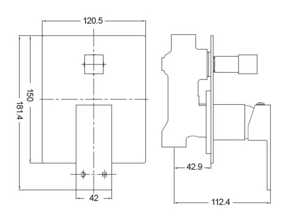 BTT3106 — Shower Mixer With Diverter Online