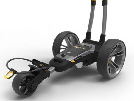 PowaKaddy CT6 GPS EBS Electric Golf Trolley - Gun Metal Online Sale