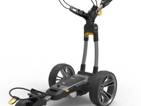 PowaKaddy CT6 Electric Trolley - Gunmetal Fashion