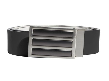 adidas Reversible 3 Stripe Tour Golf Belt - Black For Discount