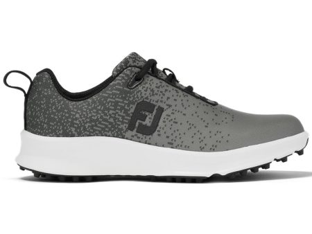 FootJoy Ladies Leisure Spikeless Shoe - Black Charcoal Online now