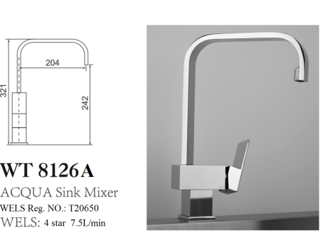 ACQUA SINK MIXER Online Sale