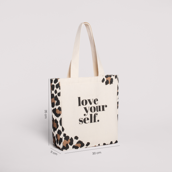 Tote Bag - Leopard Safari SMALL Online now