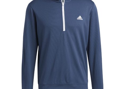 adidas Lightweight 1 4 Zip Pullover - Crew Navy White Sale