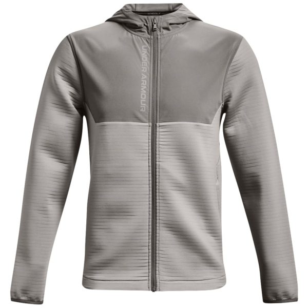 Under Armour Storm Daytona Full Zip Hoodie - Grey Wolf Concrete Fashion