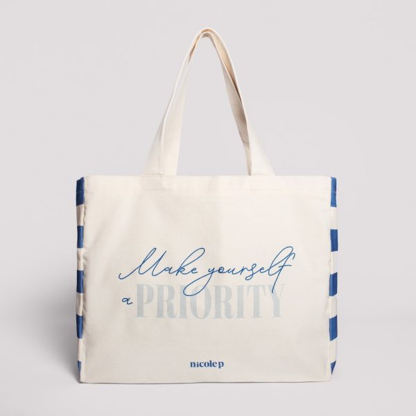 Tote Bag - Santorini BIG Cheap