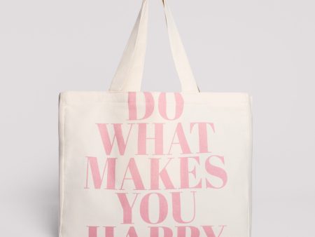 Tote Bag - Happy BIG on Sale