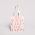 Tote Bag - Happy SMALL on Sale